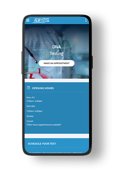 Trustlab Testing Website